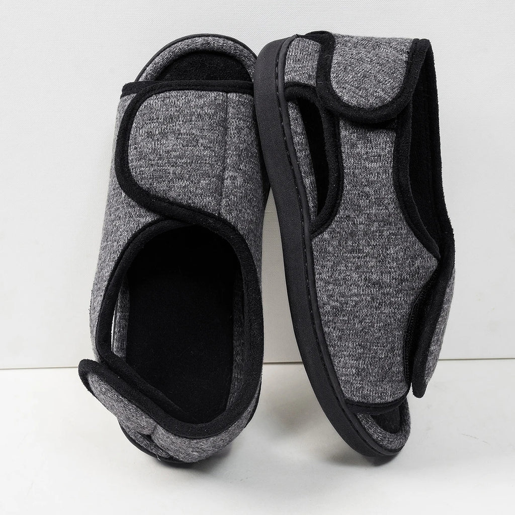Comfortable winter slippers made of memory foam