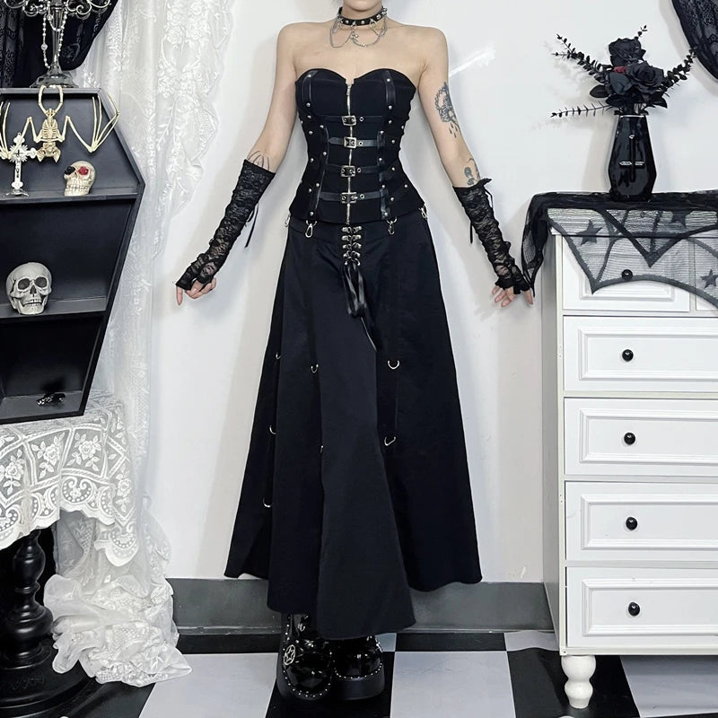 GothiCore Street Skirt