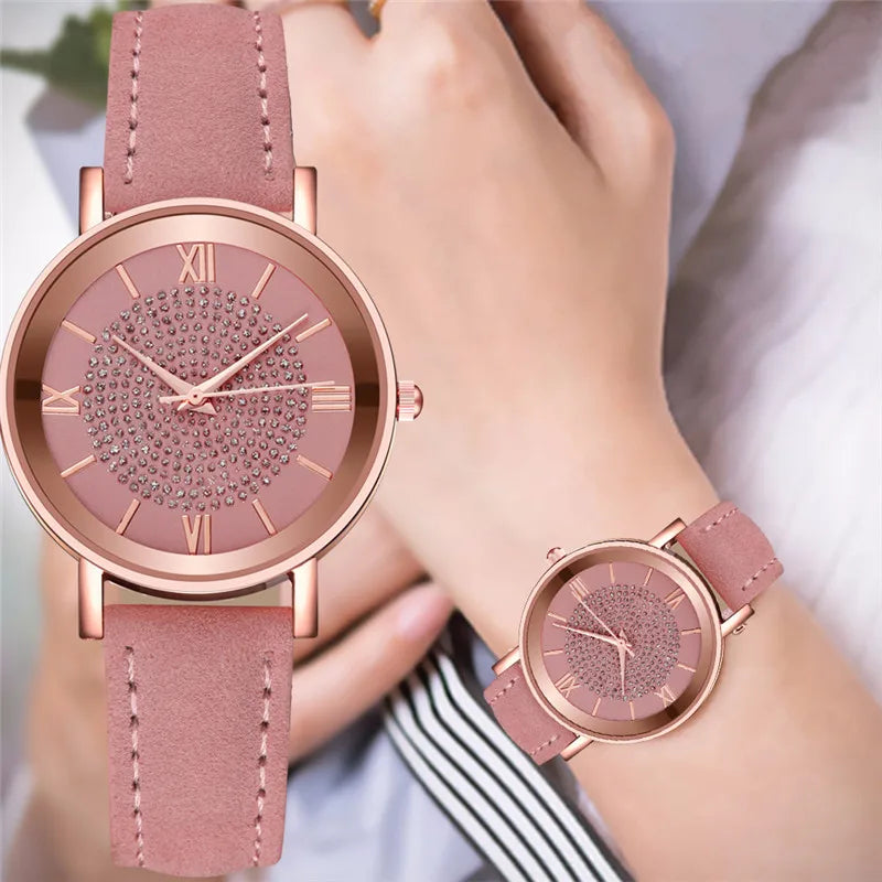 Fashion Arabic Dial Women's Watch
