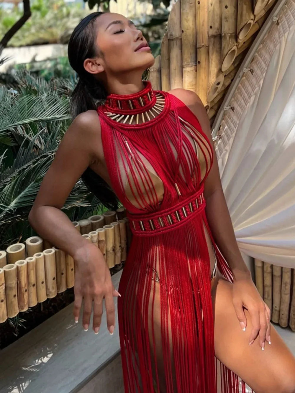 Veloria Turtleneck Dress