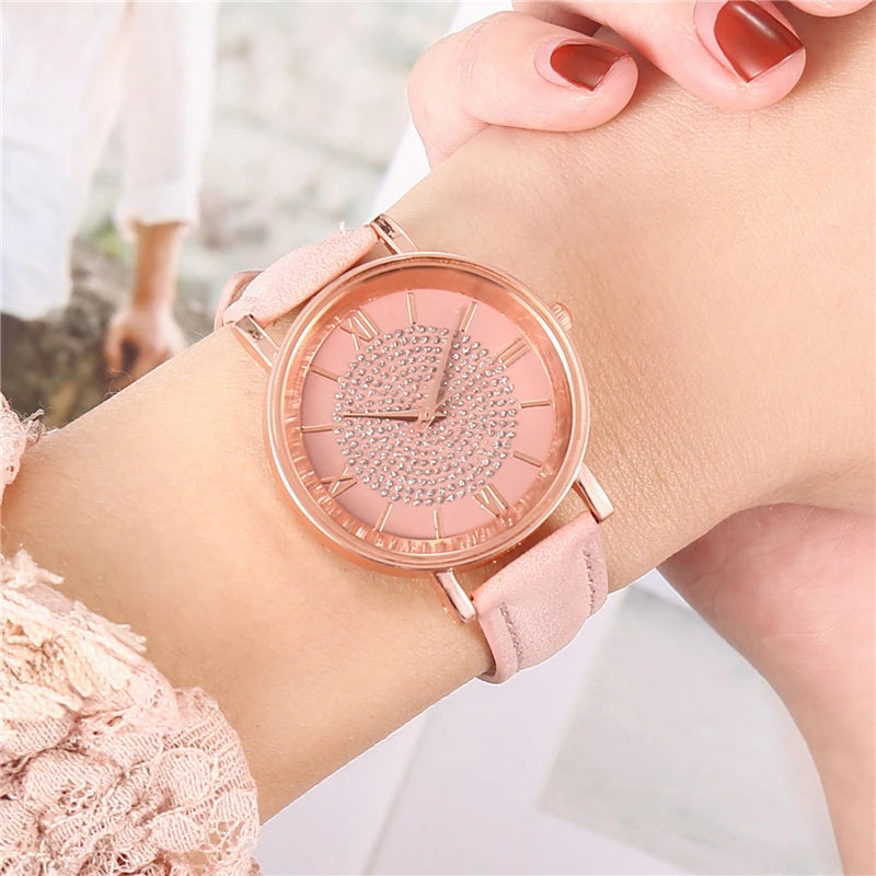 Fashion Arabic Dial Women's Watch