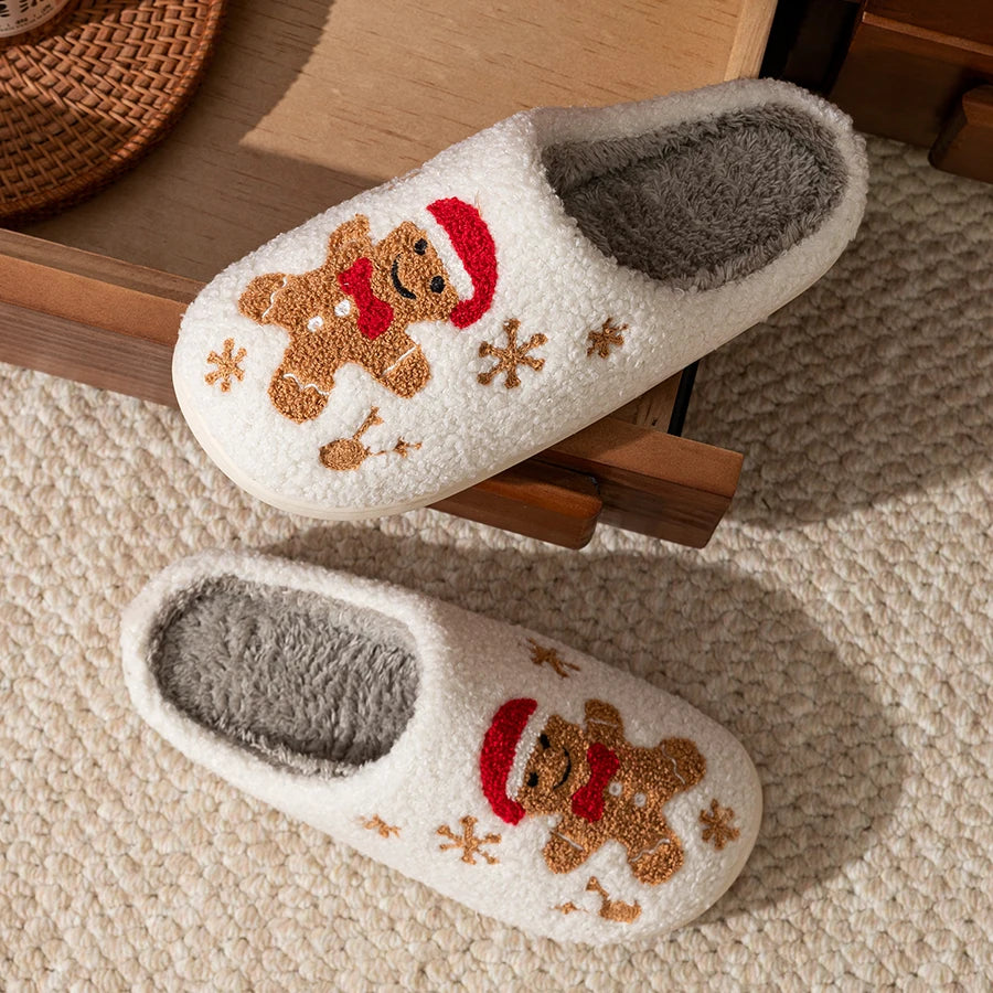 Winter Warm Christmas Slippers