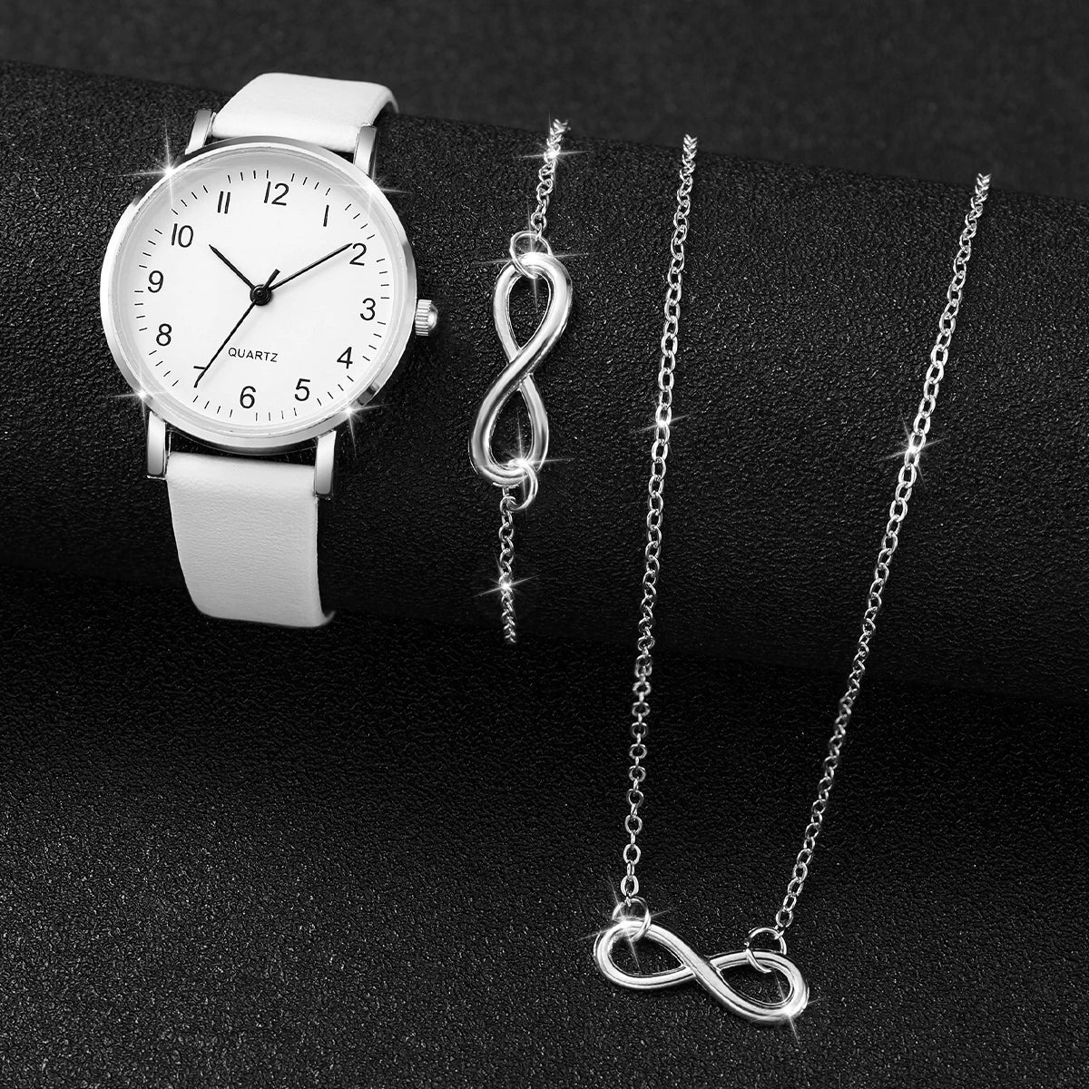 Elegant small watch set for ladies
