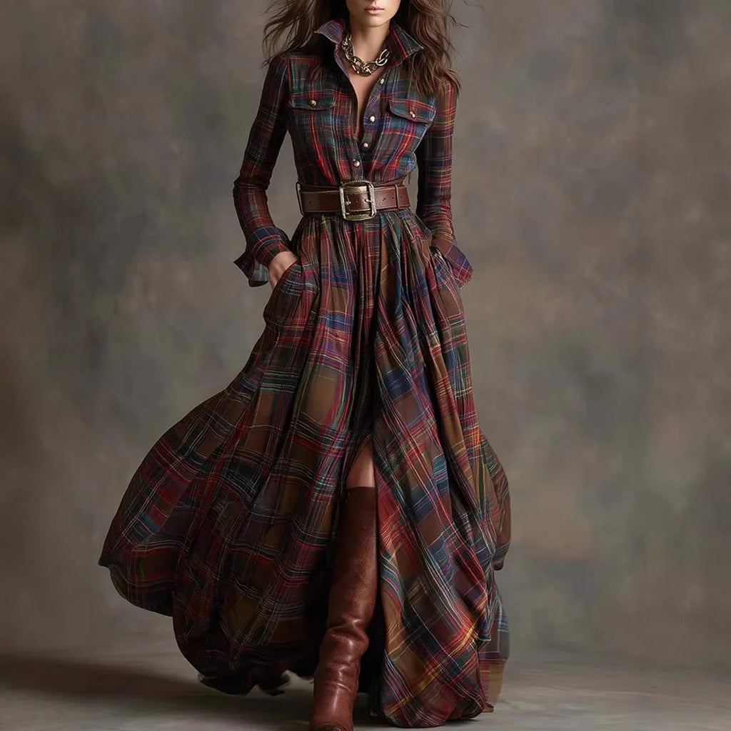 Shirt Maxi Dress Autumn