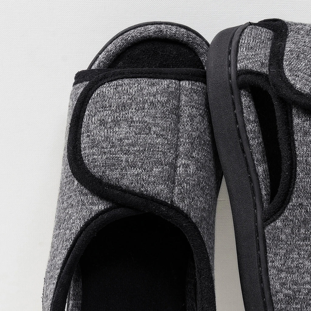 Comfortable winter slippers made of memory foam