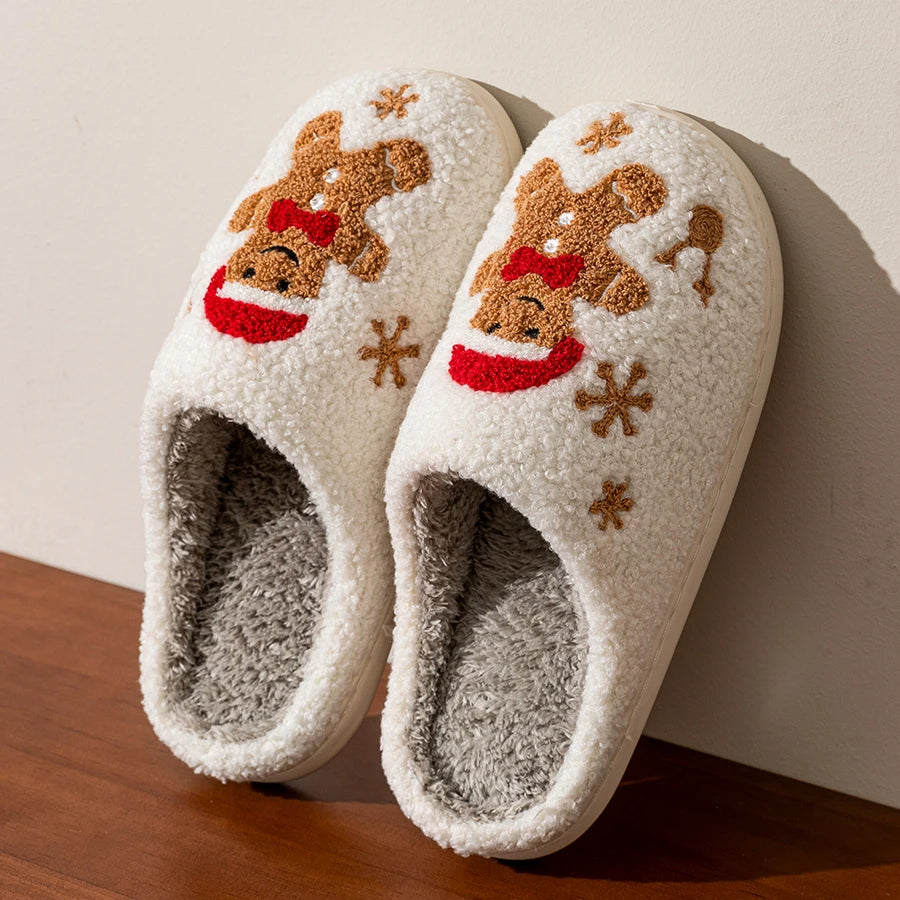 Winter Warm Christmas Slippers