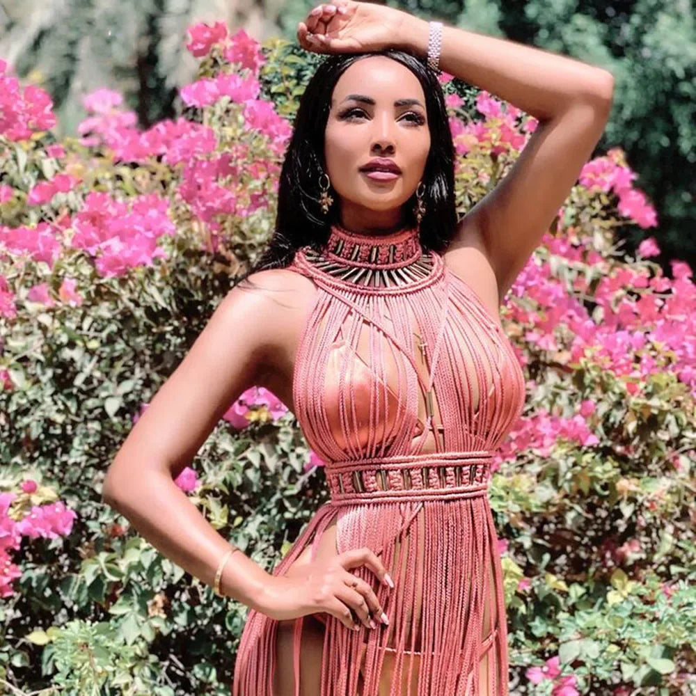 Veloria Turtleneck Dress