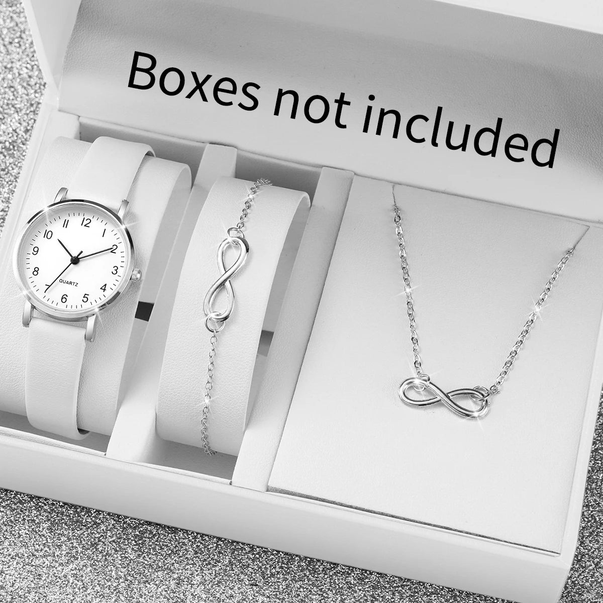Elegant small watch set for ladies