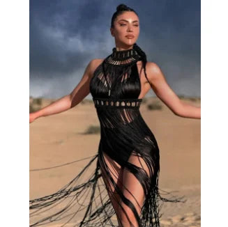 Veloria Turtleneck Dress