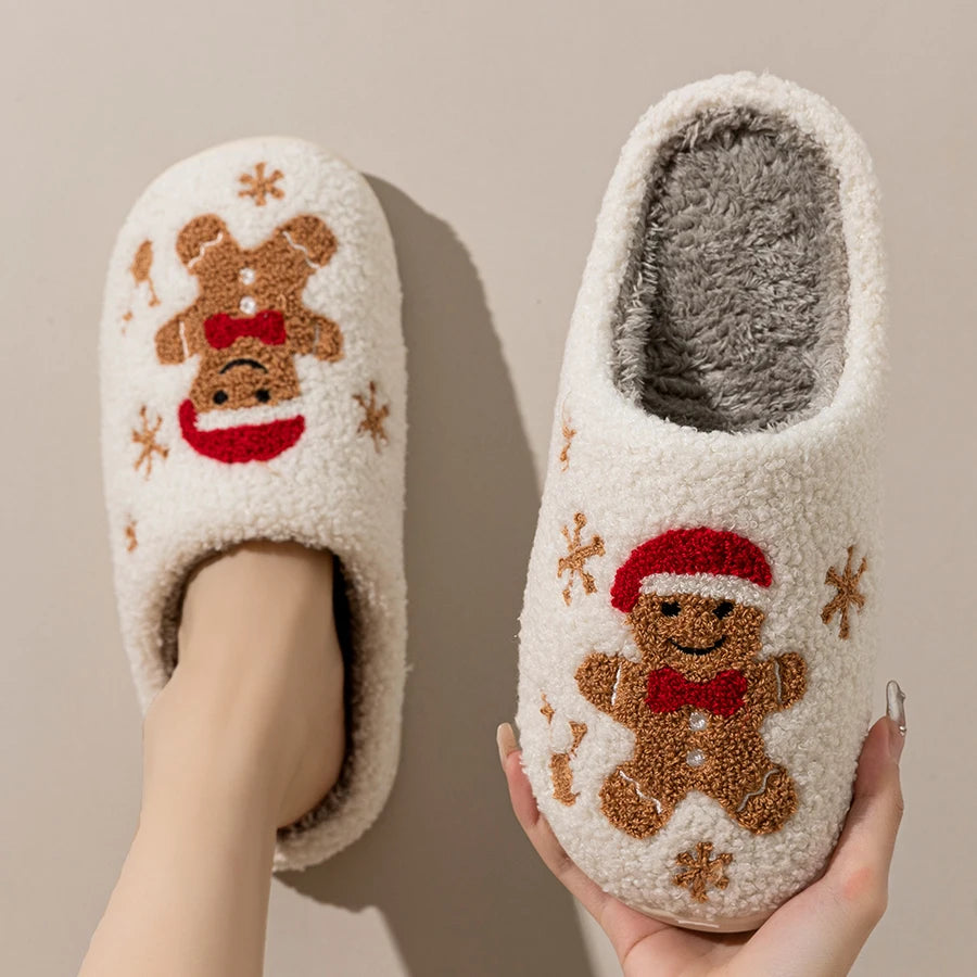 Winter Warm Christmas Slippers