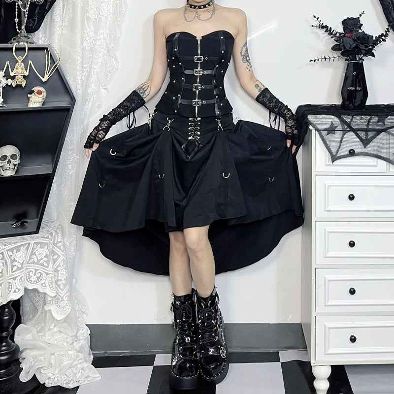 GothiCore Street Skirt