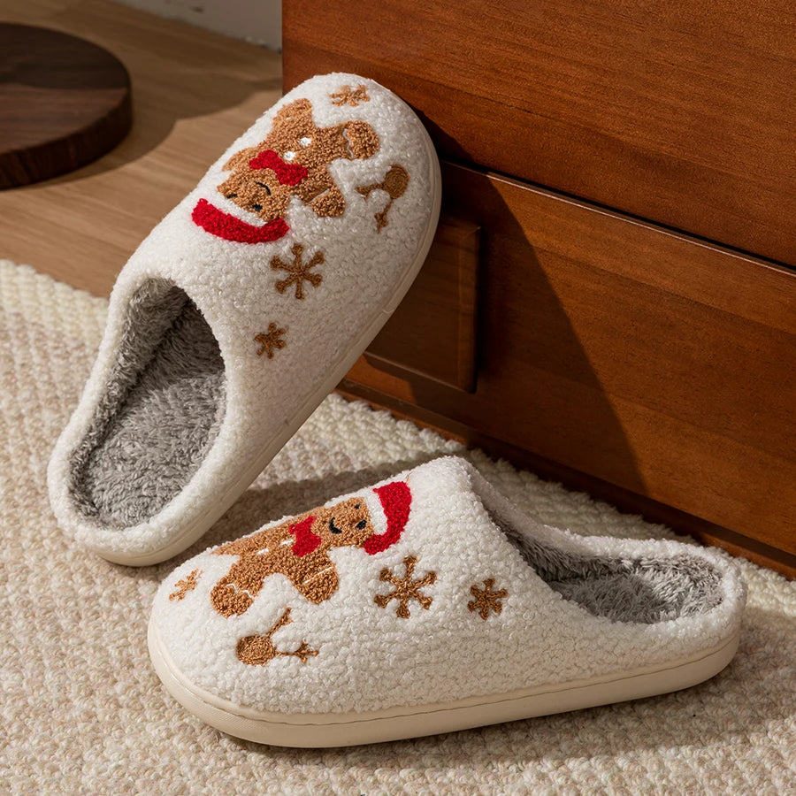 Winter Warm Christmas Slippers