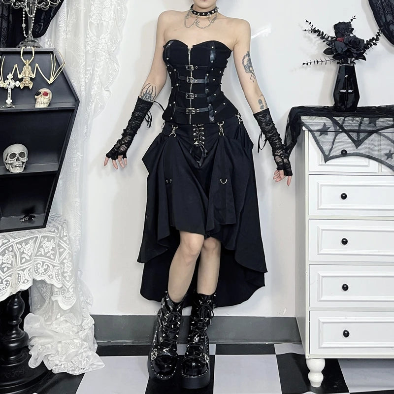 GothiCore Street Skirt