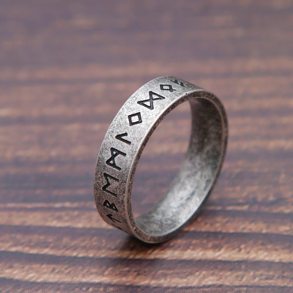 Fashion Retro Viking Rune Ring
